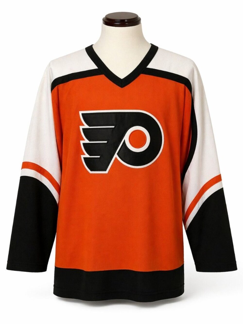 Vintage 90's Philadelphia Flyers NHL Hockey Home Starter Sewn Jersey Mens XL